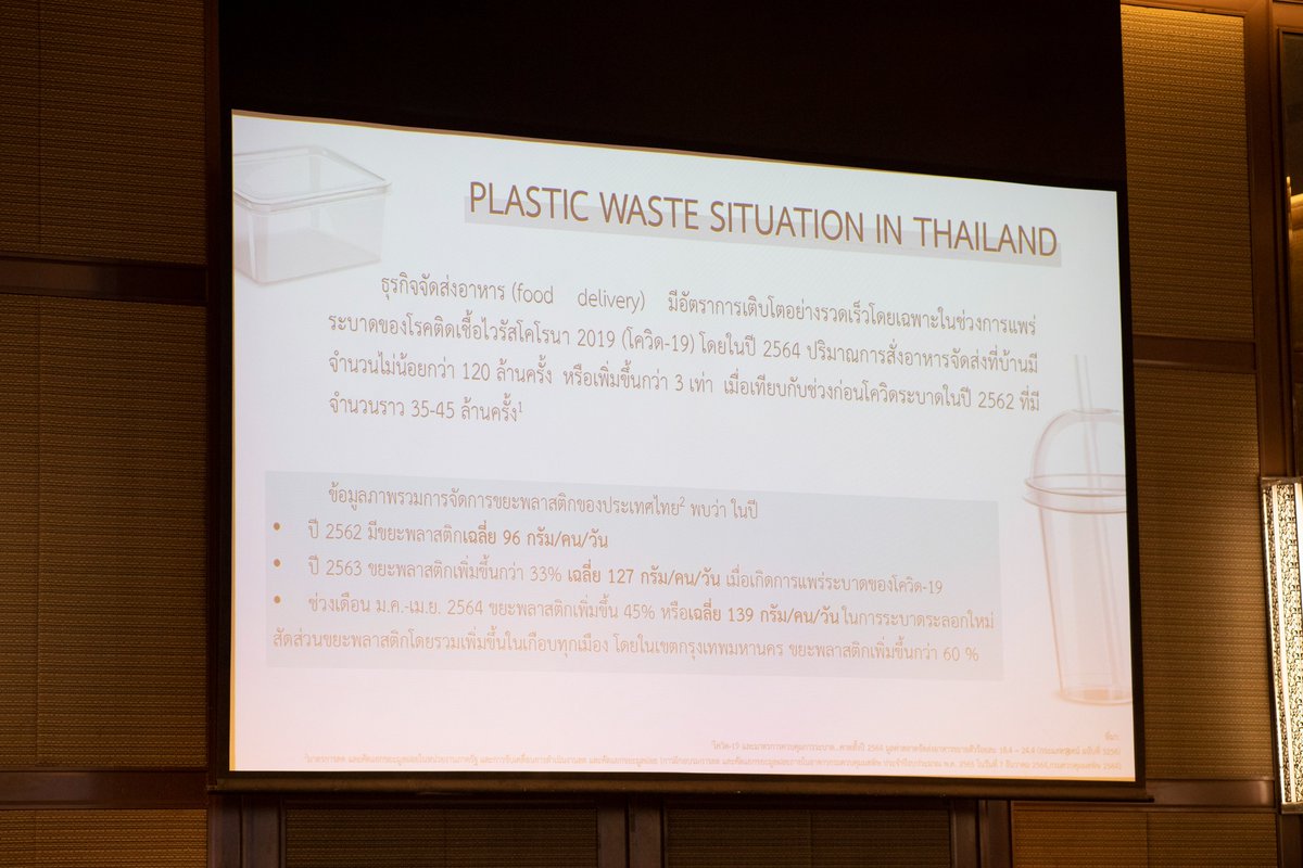 GIZ_Thailand's tweet photo. The Pollution Control Department and the #RethinkingPlastics project hosted a workshop to discuss options and solutions to reduce #SingleUsePlastics in #FoodDelivery and #Takeaway for restaurants and cafes.
Read more at: https://t.co/NE7A2zeks1
@EUinThailand @EUinASEAN @BMZ_Bund https://t.co/VqlGHucP7u