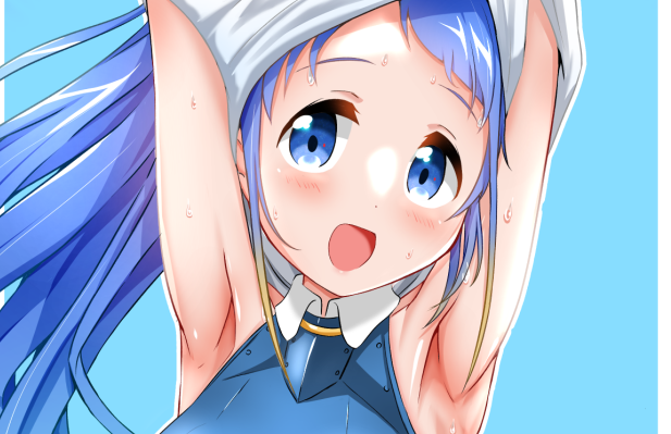 #今月描いた絵を晒そう
こっそりBlueGradation3の表紙絵入り 