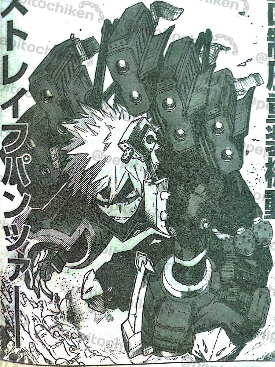 bakugofy's tweet photo. #MHA358 #MHASpoilers 
NO YOU GUYS DONT UNDERSTAND THE SHEER STRENGTH HE HAS ??? TO CARRY ALL OF THOSE LOADED MACHINES ????? NO ONE IS BEATING HIM https://t.co/74J7SRBcG2