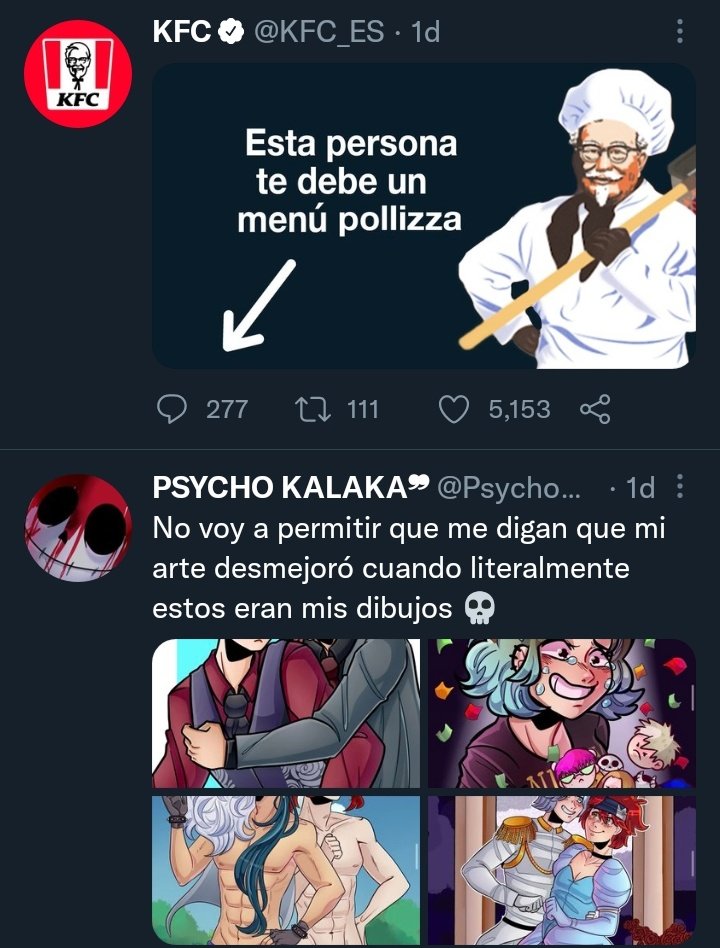 joanafire's tweet photo. @PsychoKalaka Lo siento, quiero mi menu https://t.co/Btdm39nDDy