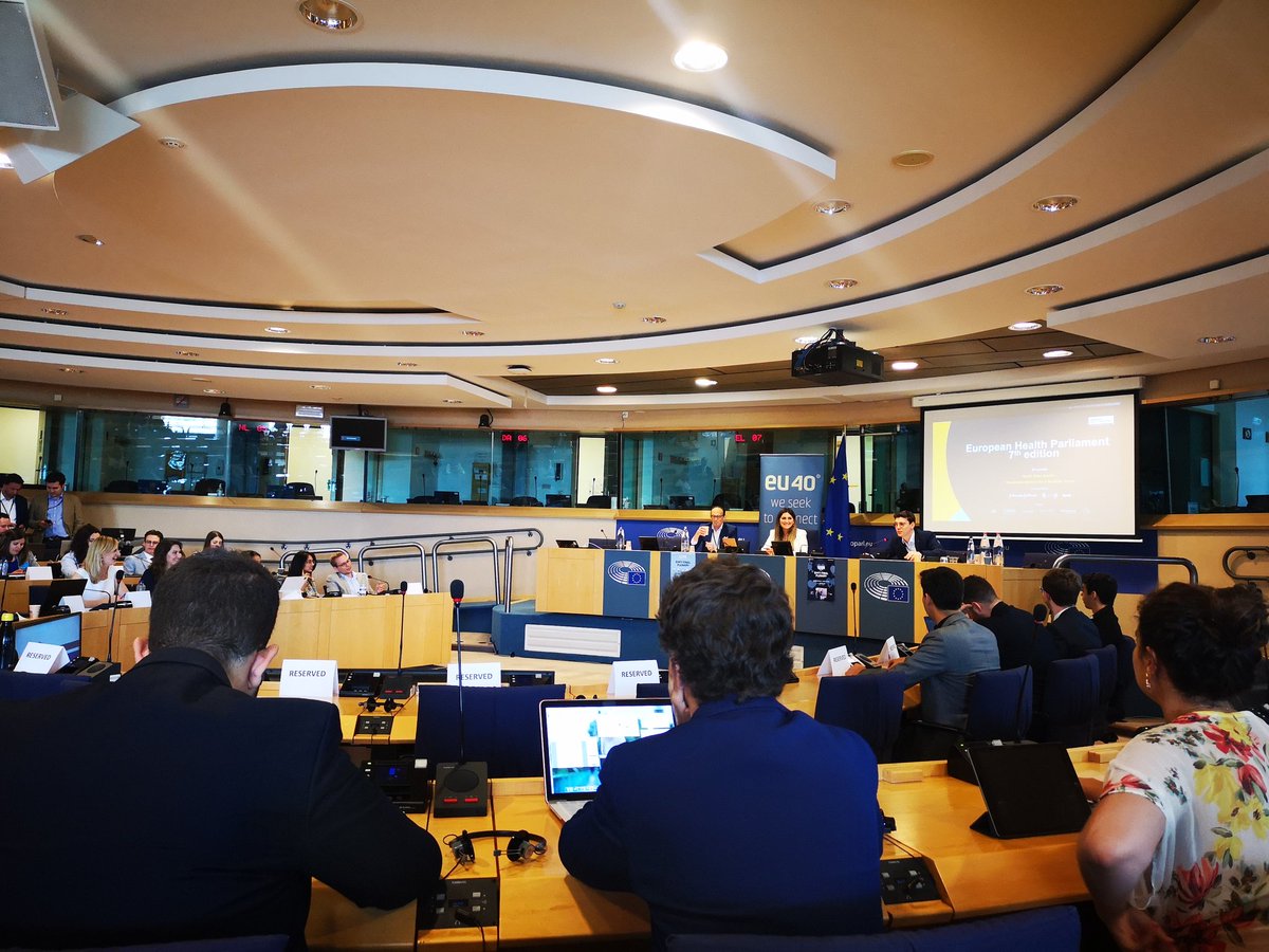 EusebioCidalia's tweet photo. At the @Europarl_EN presenting our #policyrecommendations for a #futureproofhealthsystem. Grateful to have worked with such a passionate group of young professionals to improve healthcare. #Reinventhealth #yearofyouth @CouespelNorbert @RaphCmt https://t.co/dePKAHeHfP