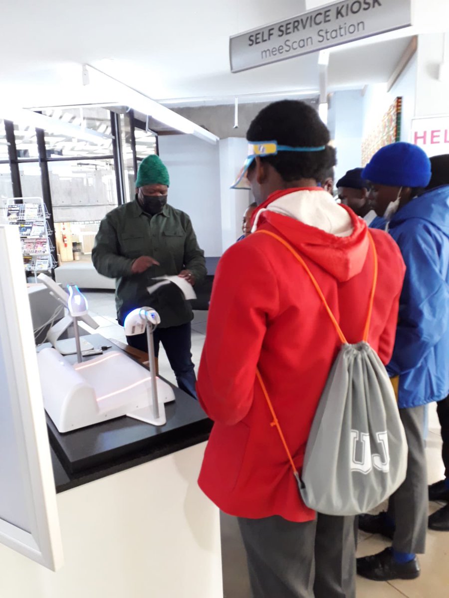 UJLibrary's tweet photo. This year @UJScience is introducing a “take a child to work day” at #UJ. This event aims to introduce school learners to the world of work and make them aware of various career options. As part of the program, the UJ #Science Centre learners took a short tour of #APK #UJLibrary https://t.co/10N3ozoowB