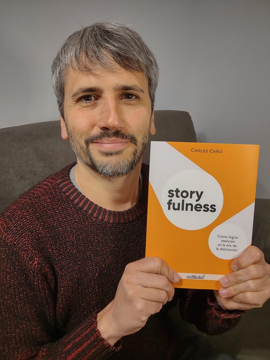 🏖 Estrena el verano con una lectura para aprender storytelling de una vez por todas.

🗣Si comunicas, enseñas o lideras, #storyfulness te ayudará a hacerlo de manera más amena y humana.

🎁Regálate uno en bit.ly/storyfulness

También en Latinoamérica: bit.ly/sfnlatam