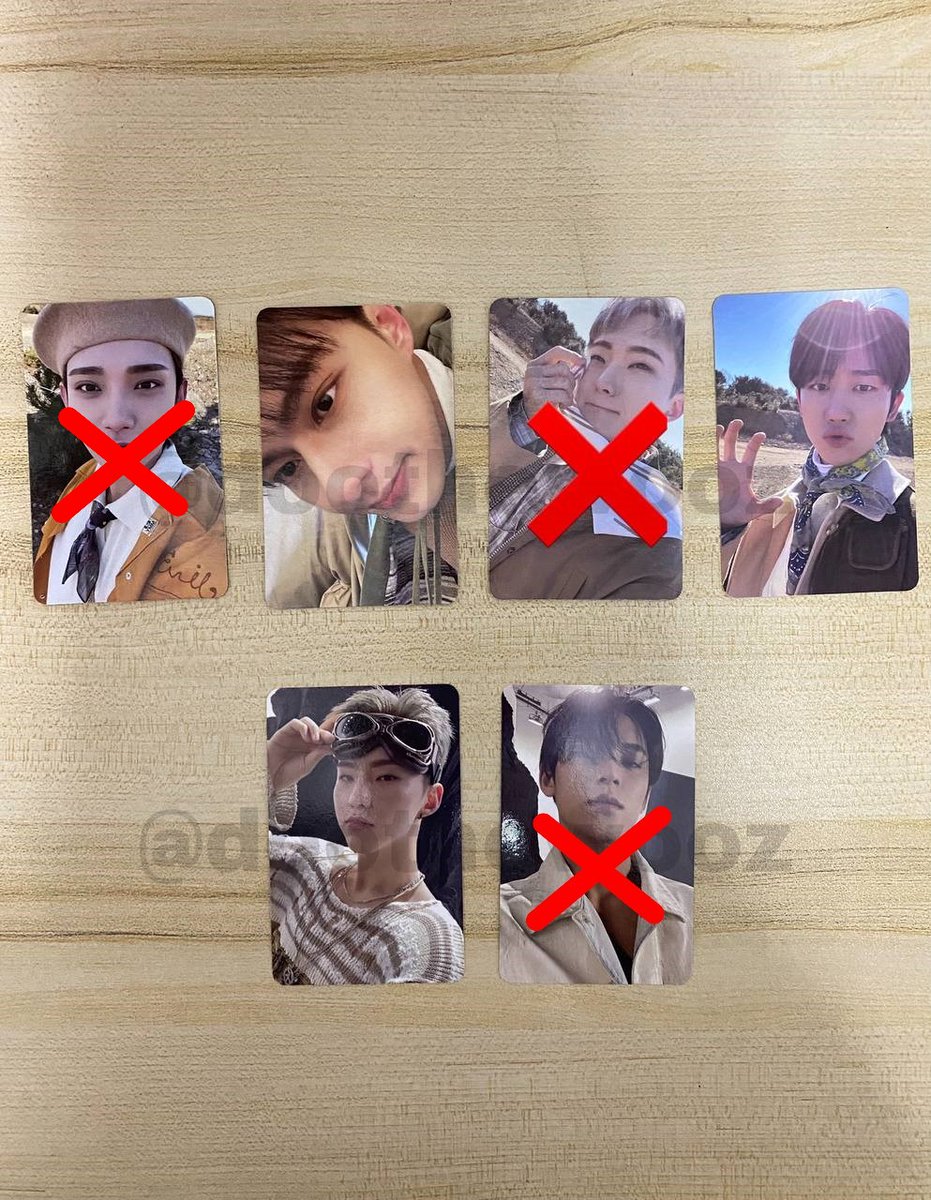 doothewooz's tweet photo. Update!!

❌Mingyu ray ver traded
❌ Wonwoo shadow ver traded
❌Joshua control &amp; path ver traded

#pasarseventeen #pasarSVT https://t.co/kMKMxP8bMh