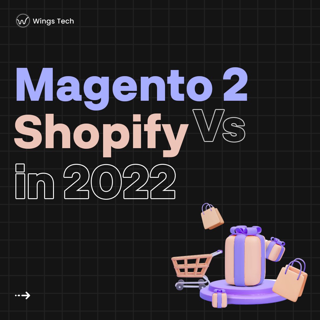wingstech's tweet image. At the moment, Magento vs. Shopify is currently two best-in-class eCommerce platforms that thousands of e-merchants have selected to settle in. 
#wingstech #magento #shopify #ecommerce