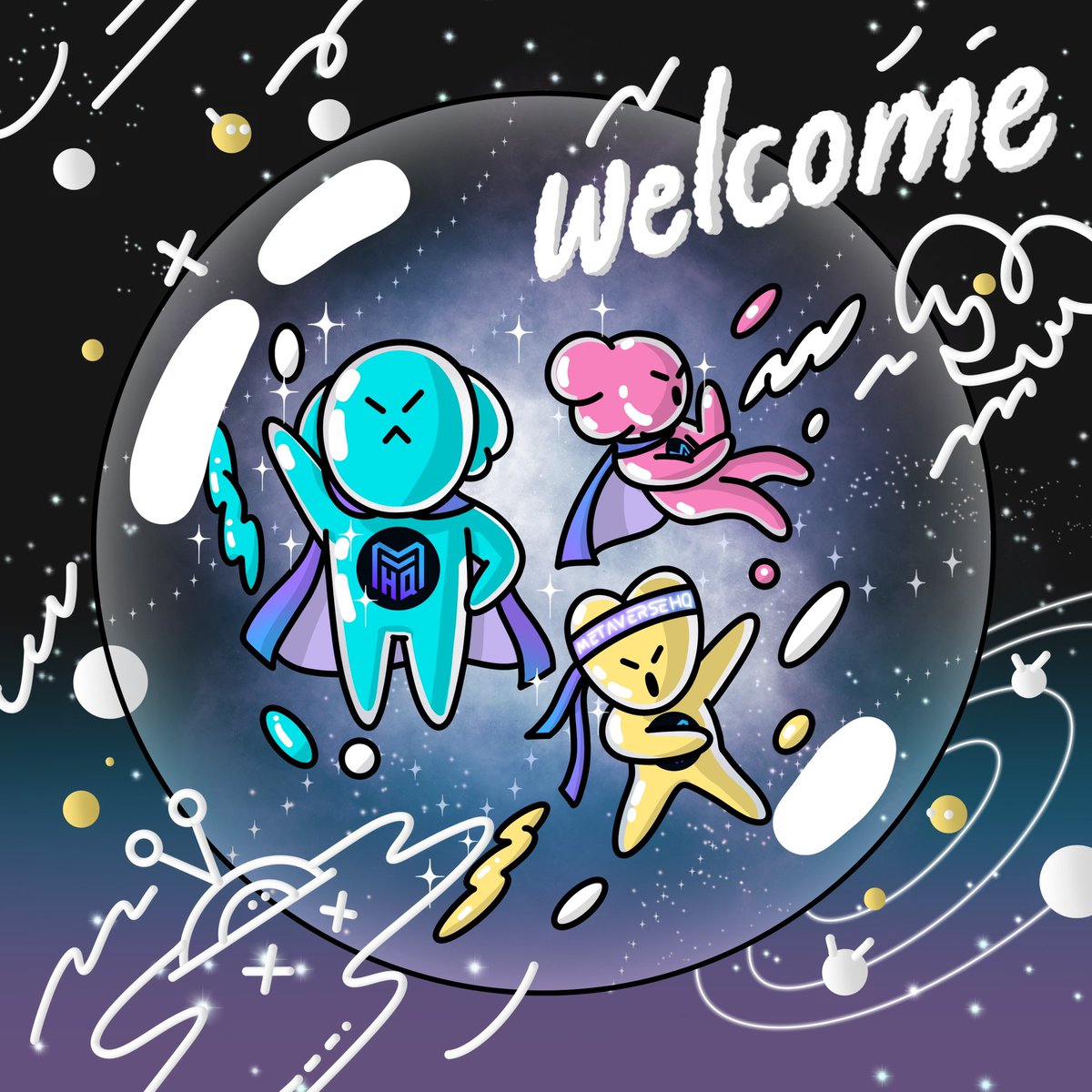 To celebrate Bubbly collaboration with <a href="/Metaverse_HQ/">Metaverse HQ</a> we would like to give away:

🫧3 Bubblylists 

To enter:
1⃣Follow  <a href="/BubblyStory/">Bubbly</a> <a href="/Metaverse_HQ/">Metaverse HQ</a> <a href="/krisdamin/">KrisDamin</a> 
2⃣RT this post &amp; Tag 3 friends
3⃣Join Discord and say “Hi from MVHQ”

Raffle in the 48 hrs

#Bubblystory #NFTCommunity