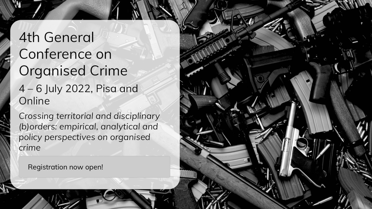 AdeleMoltedo's tweet photo. 📢Tomorrow is the last day to register as an online observer to the @ECPR_SGOC’s #4thGeneralConference on #OrganisedCrime!
📌If you’re still undecided on whether to sign up, make up your mind by checking out the exciting academic programme at https://t.co/T0WpzbxlYN
#SGOC4 https://t.co/DVBDKqQnOM