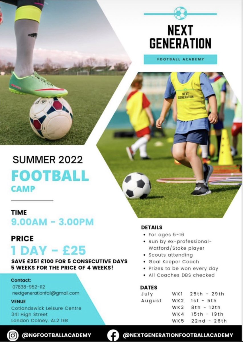 SweetAsaNate's tweet photo. Summer football camp ⚽️❤️ #watford #stalbans #london https://t.co/BoATMtw0bg