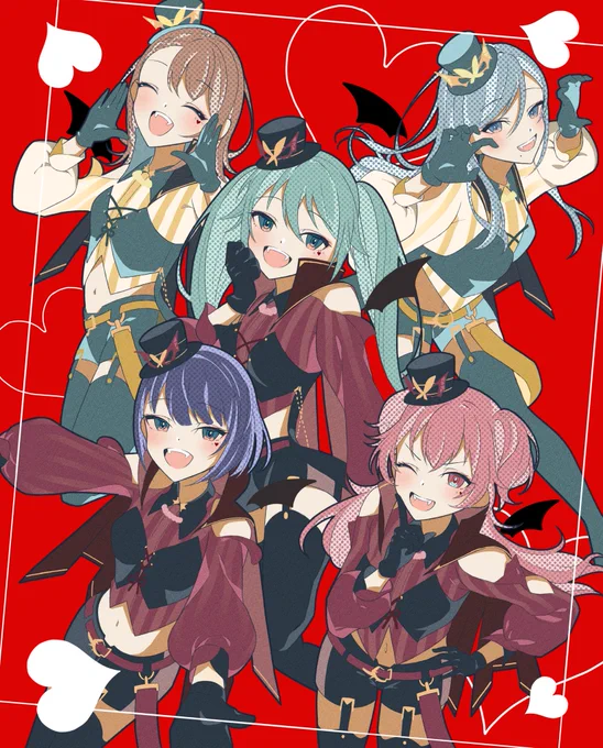 #prsk_FA
ヴァンパイア🧛‍♀️🦇❤️ 