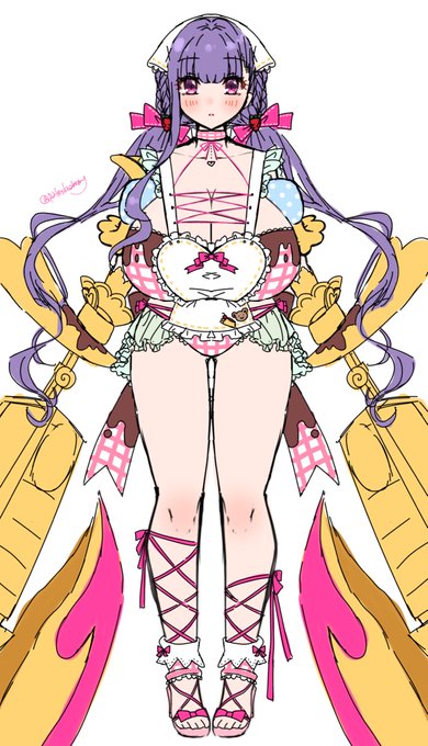 もう2年前に描いてた水着リップちゃん妄想奴 