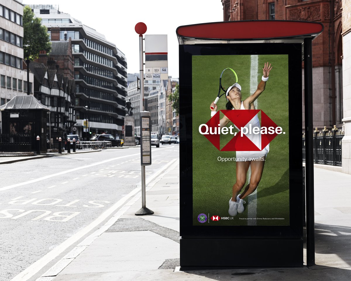 ZebedeeDW's tweet photo. Quiet, please.

New work for the HSBC x Emma Raducanu partnership with @jasper_mciver and @Mikyzok. https://t.co/2B34SUki2w