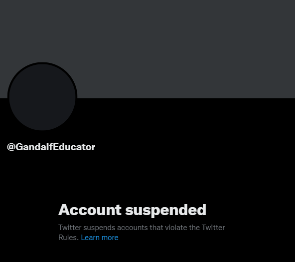 realFUD's tweet photo. Gandalf suspended 🤔

#safemoon #safemoonarmy https://t.co/je9o8MCdmu