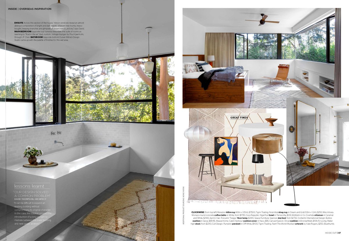 assembledge's tweet image. Our Wonderland Park Residence got a beautiful spread in the July issue of the Australian magazine INSIDE OUT  (@homestoloveau). Thank you for the feature and your ongoing support. Photography by Laure Joliet, words by Deborah Grant.
 #assembledge #renovation #losangelesarchitect