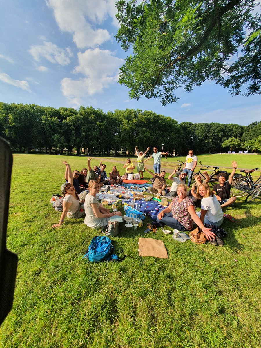 Buddy picknick💚💜🧡