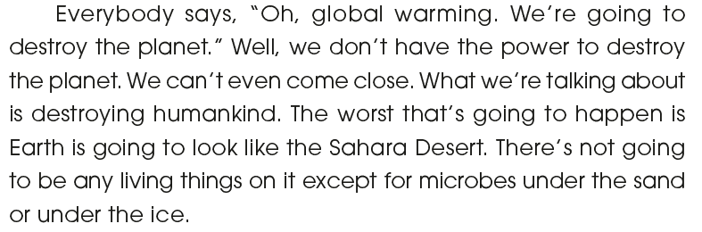 Kershed's tweet photo. More from the teachings of George Lucas: We're not going to destroy the planet, only ourselves. 

From: #StarWarsArchives19992005 https://t.co/M907YGZsjm https://t.co/8FyqKHlBxN