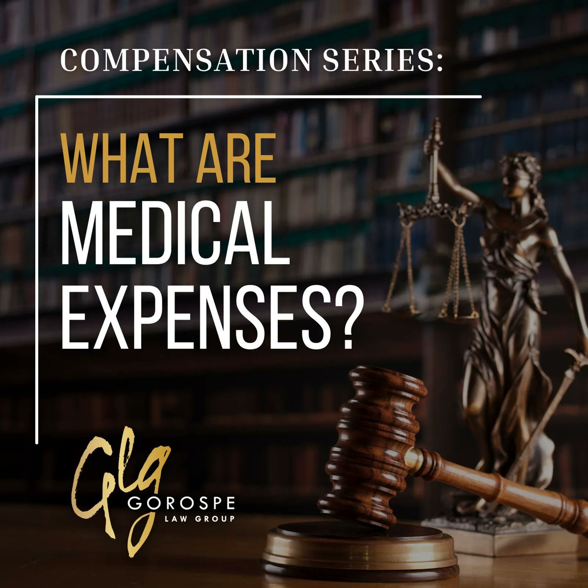 Compensation for medical expenses covers both your current care and any potential future care that you may need to manage the injury.