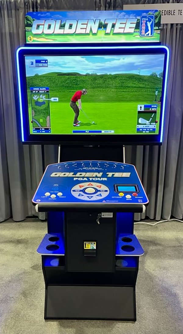 puboakville's tweet photo. 🚨⛳️IT HAS ARRIVED ⛳️🚨 The latest GOLDEN TEE video Golf Game (PGA edition) is now at Monaghan's Sports Pub and Grill in #Oakville Get on the tour or challenge your friends. #goldentee #golf #videogolf #pgatour https://t.co/aw1R6K7Skh
