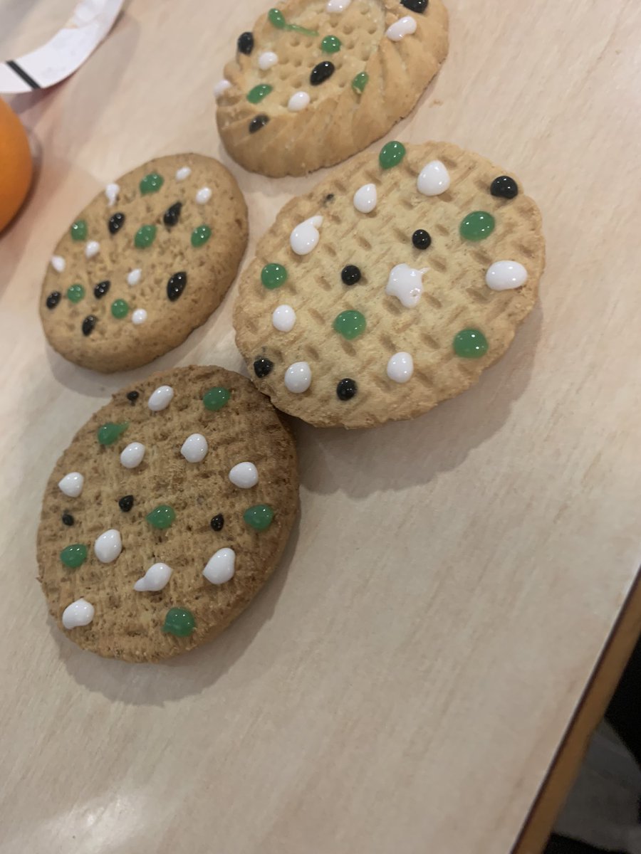 ActivityMft's tweet photo. #dottydays @lbsorg @DementiaUK @alzheimerssoc Today we raised awareness on the ward with decorating dotty biscuits with our patients 🍪 and handing out factsheets &amp; Dot 2 Dot activity packs for staff @30_care #shiningalightonlewybodydementia 💙 @DemeChampionMri https://t.co/rxPiQmmk1b