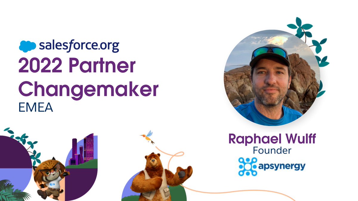 SFDOPartners's tweet photo. 🎆Congratulations to our 2022 Partner Changemaker Raphael Wulff, founder of @Apsynergy!
#SFDOUnite22 #SFDOPartners #WhyWeUnite https://t.co/LPwFODoJjU