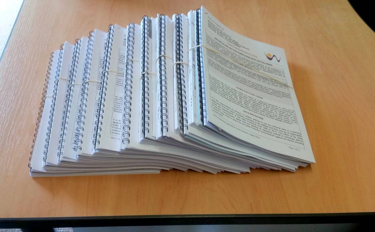 winkenswexford's tweet image. A lot of paper for a small change to a Protected structure (10 copies). If we could only apply online. 
#Paperlessapplication #RIAItalk #PlanningPaperless @RIAIOnline @wexfordcoco