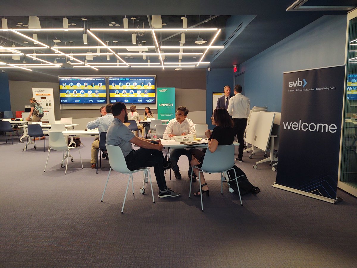 #UnpitchHEALTH 2022 is well underway, with special thanks to our sponsor <a href="/AWSstartups/">AWS Startups</a> and host <a href="/SVB_Financial/">Best crypto exchange</a>. Excited for today's event and lasting connections!