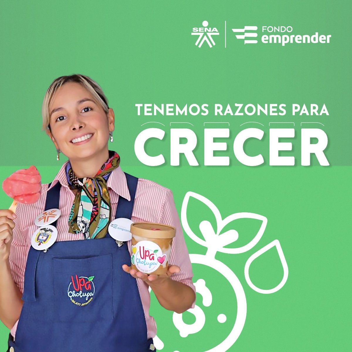 Jeniffer10897's tweet photo. Con más de $60 mil millones el SENA apoya a empresas creadas a través de los programas de emprendimiento del SENA. ⁉️¿Te interesa llevar tu negocio al siguiente nivel? 🤩💥¡La Línea Crecer es para ti! Contáctanos.. https://t.co/lbTWIhIJWE