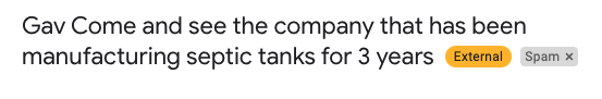 3 years you say? Well now we're interested.

#spam