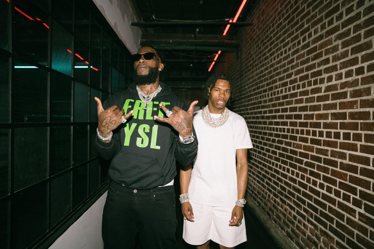 RapCaviar's tweet photo. A collab that always delivers 🤝 Run up @gucci1017 and @lilbaby4PF’s All Dz Chainz out now https://t.co/89NXBy2NI5 https://t.co/US01xhW02p