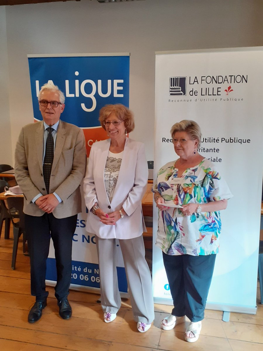 [Assemblée Générale 2022]🤝Pour le lancement de notre AG, accueil républicain à la <a href="/fondationlille/">Fondation de Lille</a> avec la maire adjointe de #Lille Mme Marie-Christine STANIEC-WAVRANT, la présidente de notre comité <a href="/LigueCancerNord/">LigueCancerNord</a> Mme Monique LANCELLE, et notre Président national Daniel NIZRI.