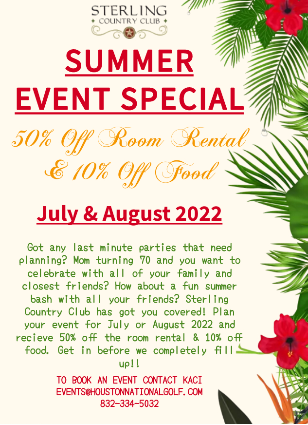 SCCatHN's tweet photo. Summer Event Special happening now. Book while you can! https://t.co/sqS3bZELtn
