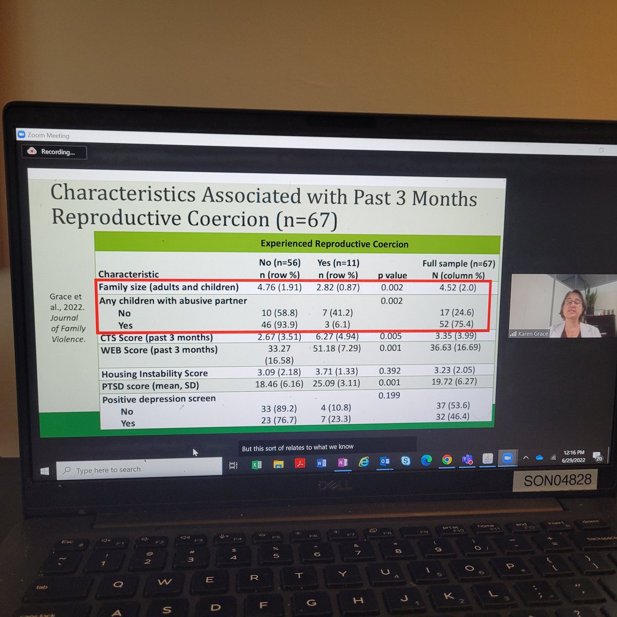 Thank you @TristerGrace for your talk about reproductive coercion & its role in #IPV at today's Virtual Nursing Grand Rounds. #reproductiverights #reproductivehealth