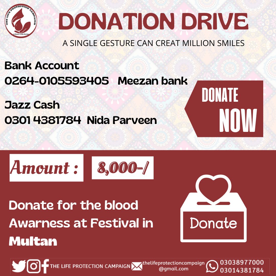 THELIFEPROTECT1's tweet image. Remember that the happiest people are not those getting more, but those giving more. Donate money and be a helping hand. Every single penny matters.

#thelifeprotectioncampaign #tlpc #donationdrive #donate