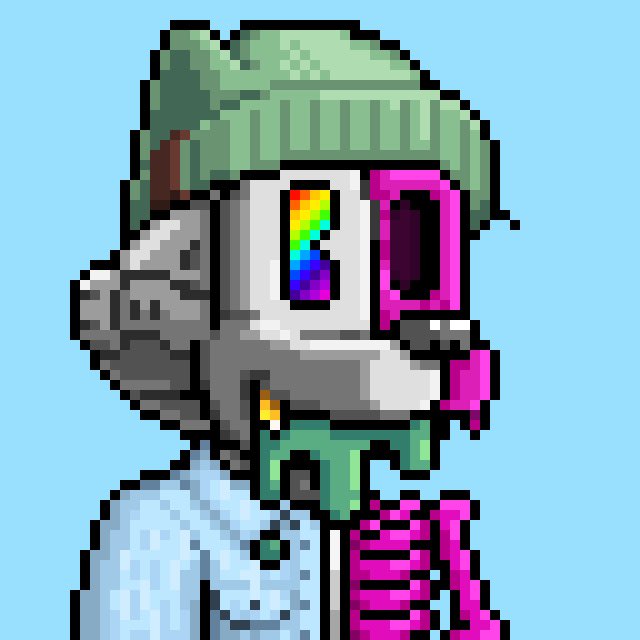 chimmnft's tweet photo. Make sure you don't sleep on @wulfboysocial 👀 Super sick pixel art right here https://t.co/DDH1BfdKVs