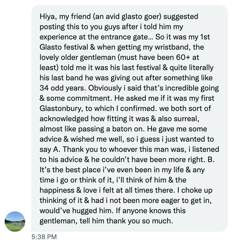 Glasto Fest Feed tweet media