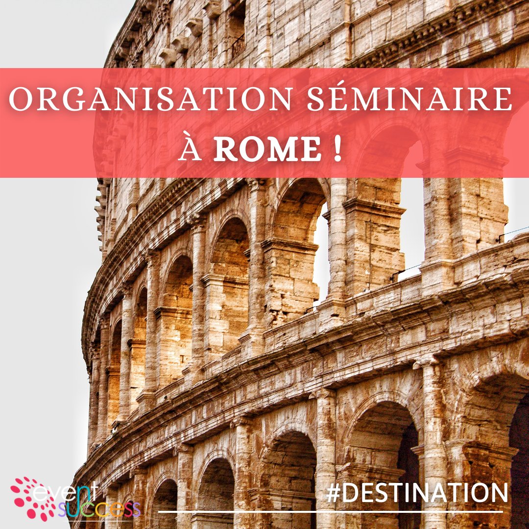 EventSuccessFR's tweet image. [DESTINATIONS] SÉMINAIRE à ROME ? ✈️

➡️Vous avez besoin de dépaysement, de grand air ?

Nous vous proposons une évasion à Rome, une ville très recherchée en ce moment et que nos chefs de projet connaissent très bien.

💡+ d'infos sur notre blog : event-success.com/destinations/o…