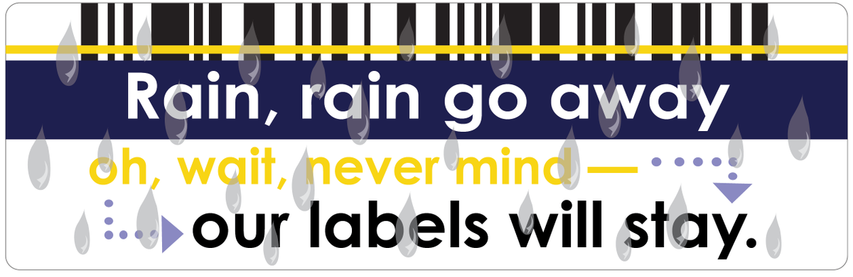 TheLabelExperts's tweet image. Come rain or shine, our labels can weather just about anything the elements throw at them!
#WaterProofLabels #UVResistantLabels #TheLabelExperts
ow.ly/ZScT50JzaFU