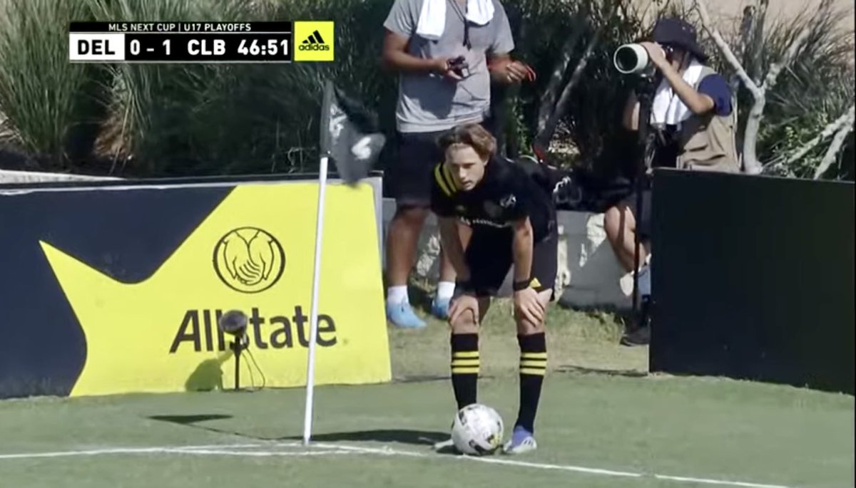 Congrats to <a href="/CrewAcademy96/">Crew Academy</a> 17s on winning their quarterfinal match in <a href="/MLSNEXT/">MLS NEXT</a> Playoffs! They play Orlando in semis on Friday. #Crew96 
Full Match - Crew vs FC Delco quarterfinal:
youtu.be/cPOemPz7wL8