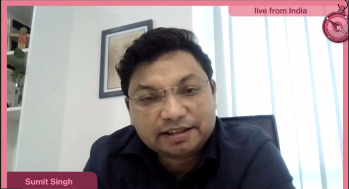 'From a designer point of view empathy is an important skillset when communicating to mgmt about key decisions taken during the product/service design process.' ~ Mr. Sumit Singh, Associate Vice-President & Head of Customer Experience and Design, @havellsindia @worlddesignorg