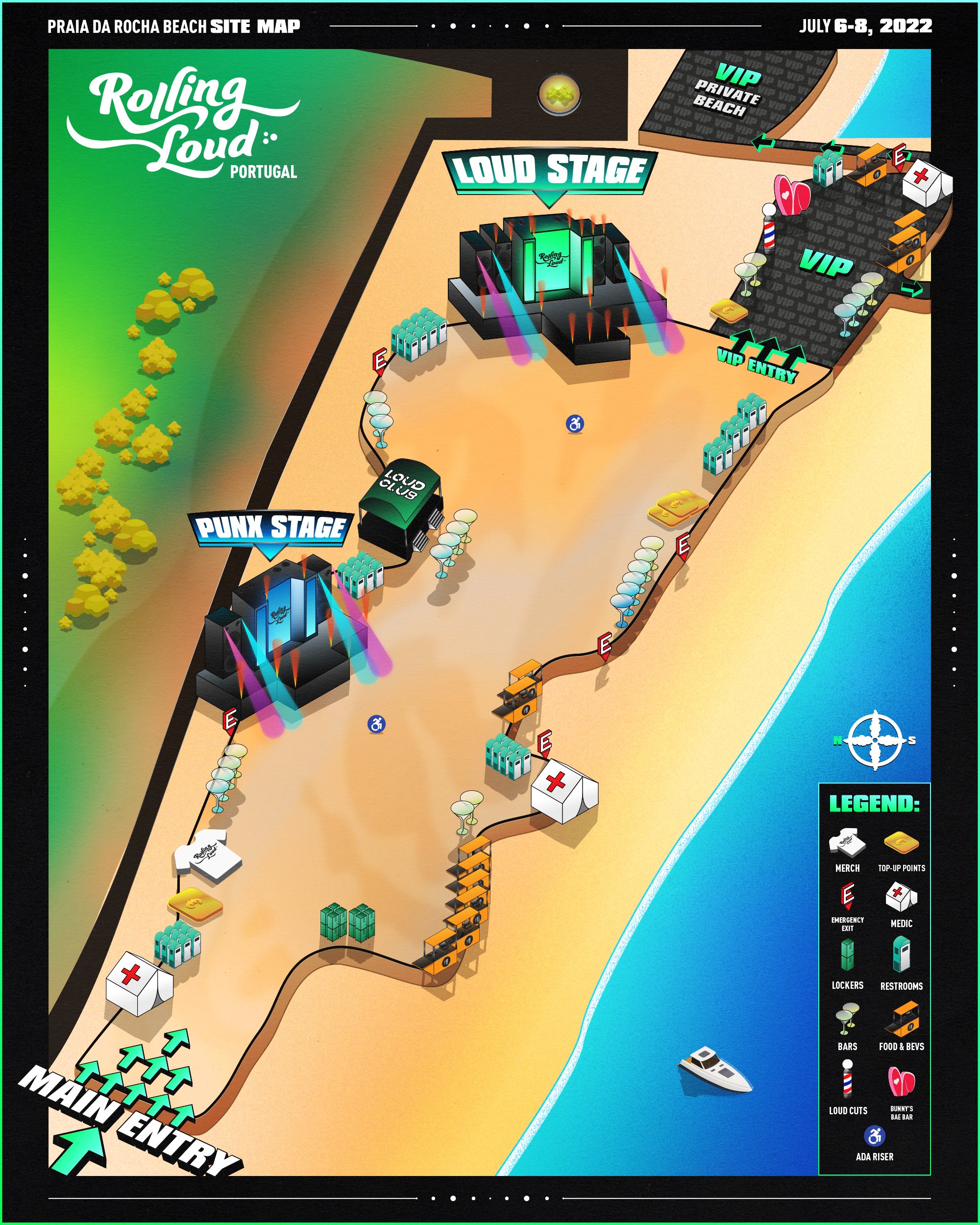 Rolling Loud on X: RL PORTUGAL SITE MAP See you next week! #RLPortugal   / X