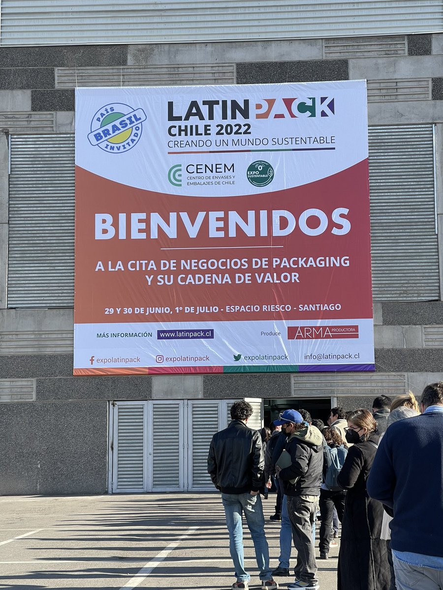 CoInventa's tweet photo. Desde hoy hasta el 1 de julio, estaremos en la Expo #LatinPack dando a conocer nuestras investigaciones. Acompáñanos en el stand 34, en #EspacioRiesco https://t.co/TNadgjXpGl