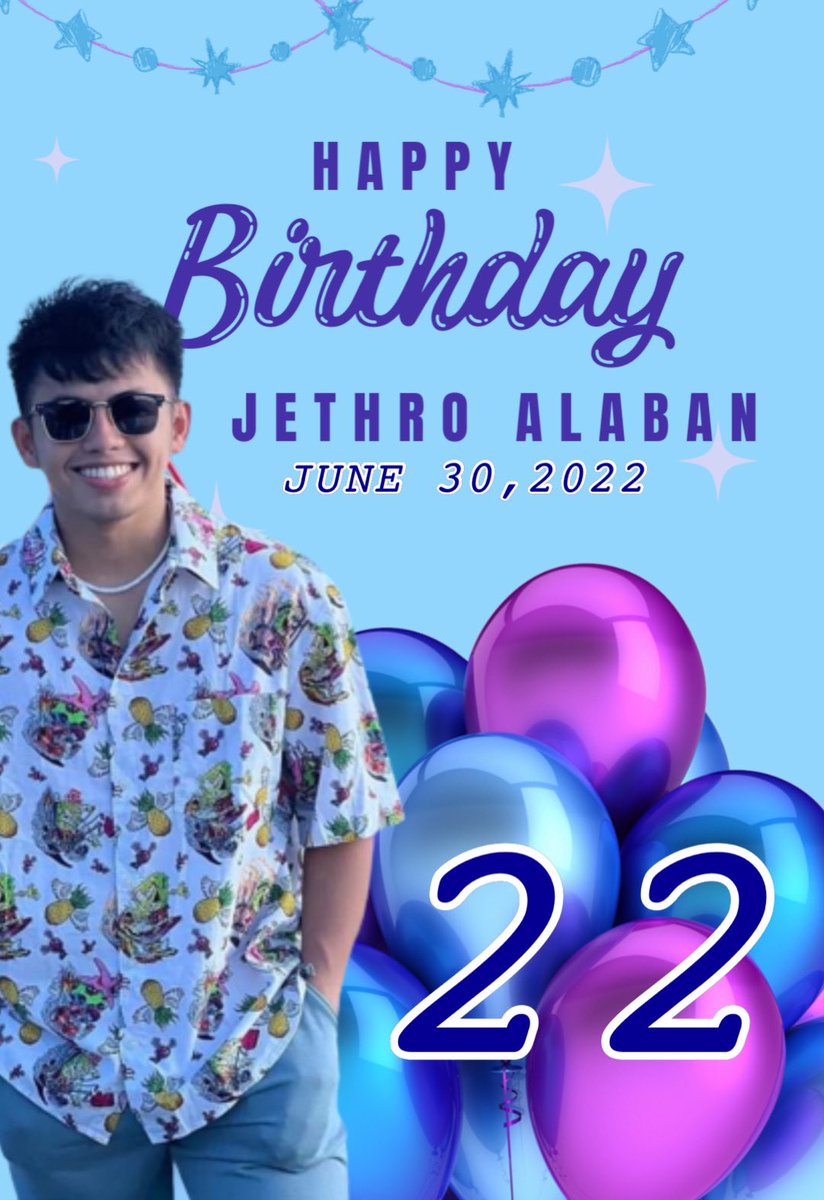 jethroalabanofc's tweet photo. βOn your birthday we wish for you that whatever you want most in life it comes to you just the way you imagined it or better. Happy birthday!βOur SERENADE KING @jethrowalaban @HouseOfCollab #jethroalaban #jethroforseason3 #jethrow #stoptimebyjethro #jethro https://t.co/rOLyh3mGS7