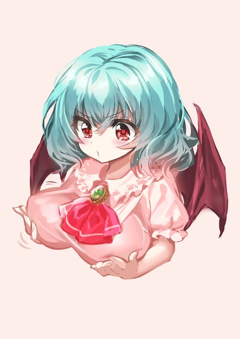 こないだの依頼絵、PAD入りのレミリアです‼ 