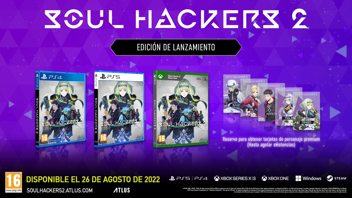 VideojuegosGAME's tweet photo. Navegando por la red, navegando en internet, navegando yo te encontré.

¿Será esto lo que canturreen los protagonistas de #SoulHackers2? No lo sabemos. Pero ojalá. @KochMedia_es 

https://t.co/haaWgcs5yg https://t.co/jzDbqpJO4g