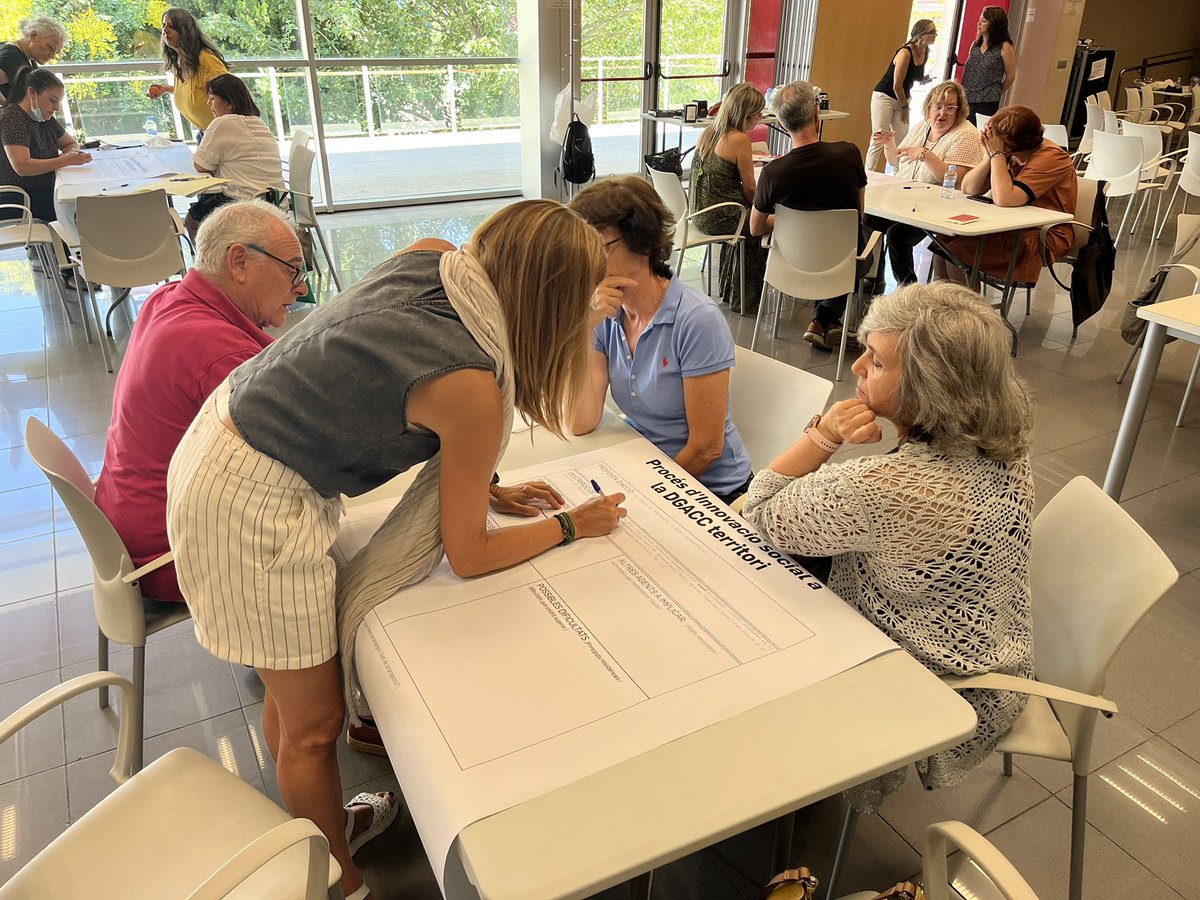 danielneopolis's tweet photo. 🧠2ona jornada deliberativa amb els responsables dels casals cívics dels vallesos
🎯Objectiu:fer propostes de millora sobre l’organització interna i els serveis i activitats q s’ofereixen a la ciutadania
⚙️Projecte:procés d’innovació territorial #DGACC #Generalitat 
✅#Neòpolis https://t.co/8c0pmFLpu9