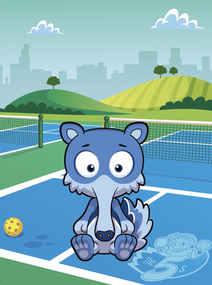 veefriends's tweet photo. #NewProfiIePic #AccountableAnteater at The Pickleball Court https://t.co/LM9McbZVd2