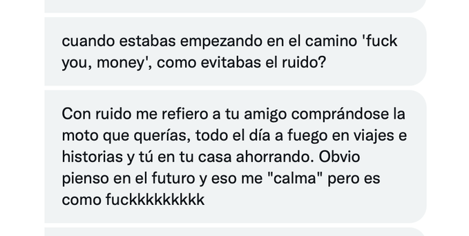 NudistaI's tweet photo. Hoy me han preguntado esto por privado. Es una pregunta tan jodidamente buena que voy a responderla en público. Atento: ⤵️ https://t.co/aWzrtyd9dJ