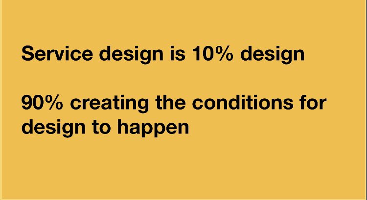 LouDowne's tweet photo. So good to talk at #uxlondon today about what services are, what makes a good one and why it’s so damn hard to deliver them 

First talk since the before-times. Thanks for having me! https://t.co/5O2jZho7Kn