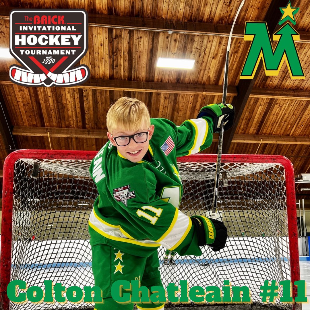 2012MNBLADES's tweet photo. It's time for Wednesday's line up for #Teammn 👏👏👏
Colton Chatleain
Hometown: Lino Lakes, MN
Number: 11
Position: Forward
Favorite Food: Steak
Favorite Player:Cale Makar
Favorite Team:Colorado Avalanche
#gotowork #teammn12 #brickseries https://t.co/Xas64IZGB6