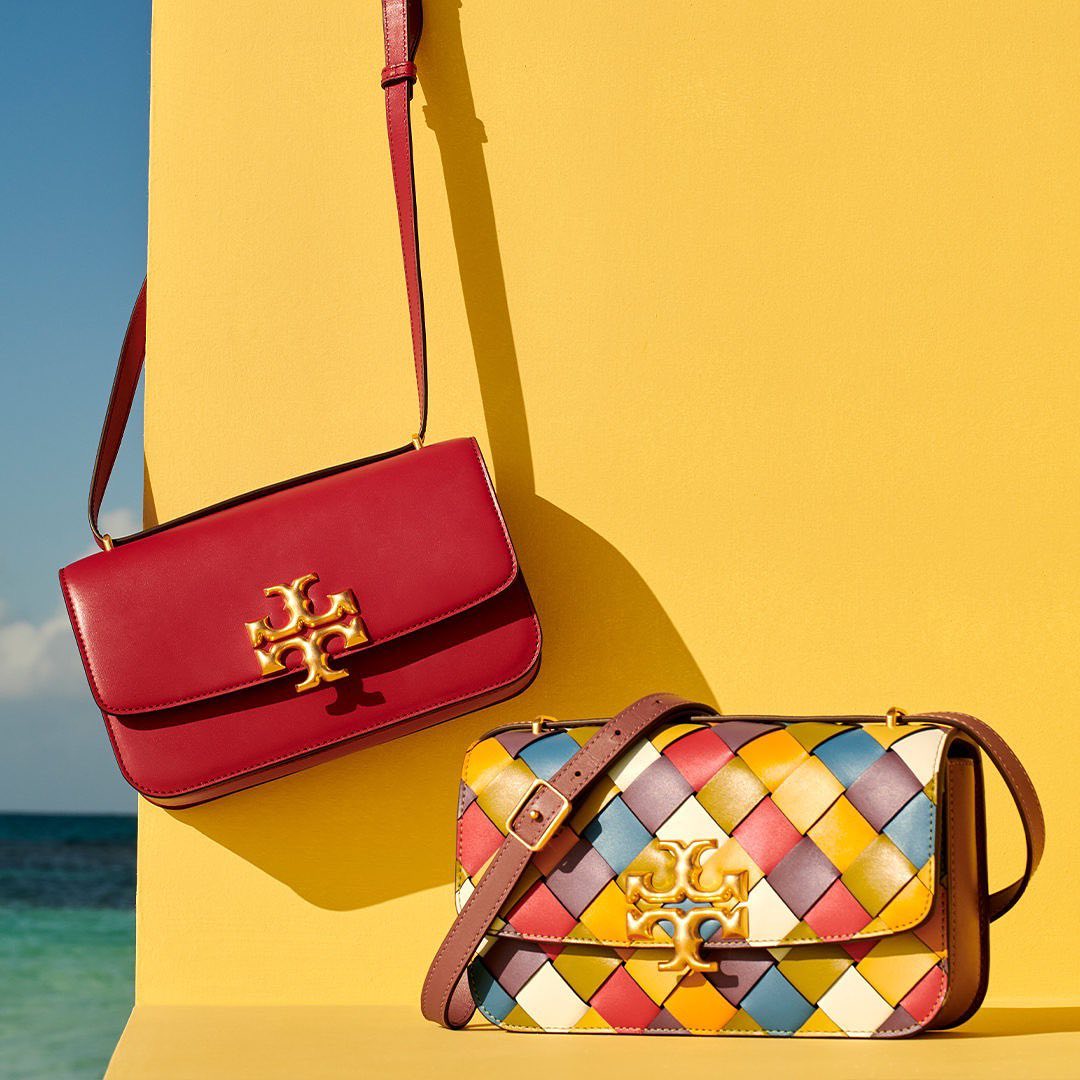 Tory Burch on X: The perfect summer handbag. The Eleanor Bags are