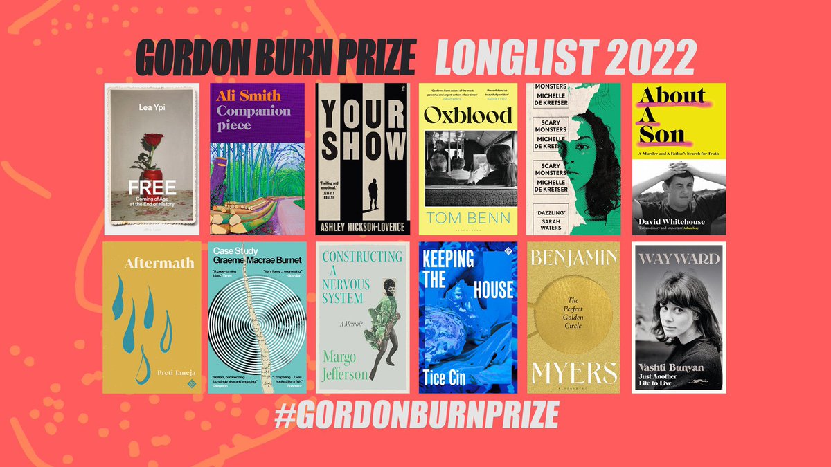 So grateful that KEEPING THE HOUSE has been longlisted for the 2022 #GordonBurnPrize with people I seriously rate like @AHicksonLovence and @PretiTaneja. The prize recognises literature that is forward-thinking & fearless in its ambition & execution. It pays off to take risks 💙